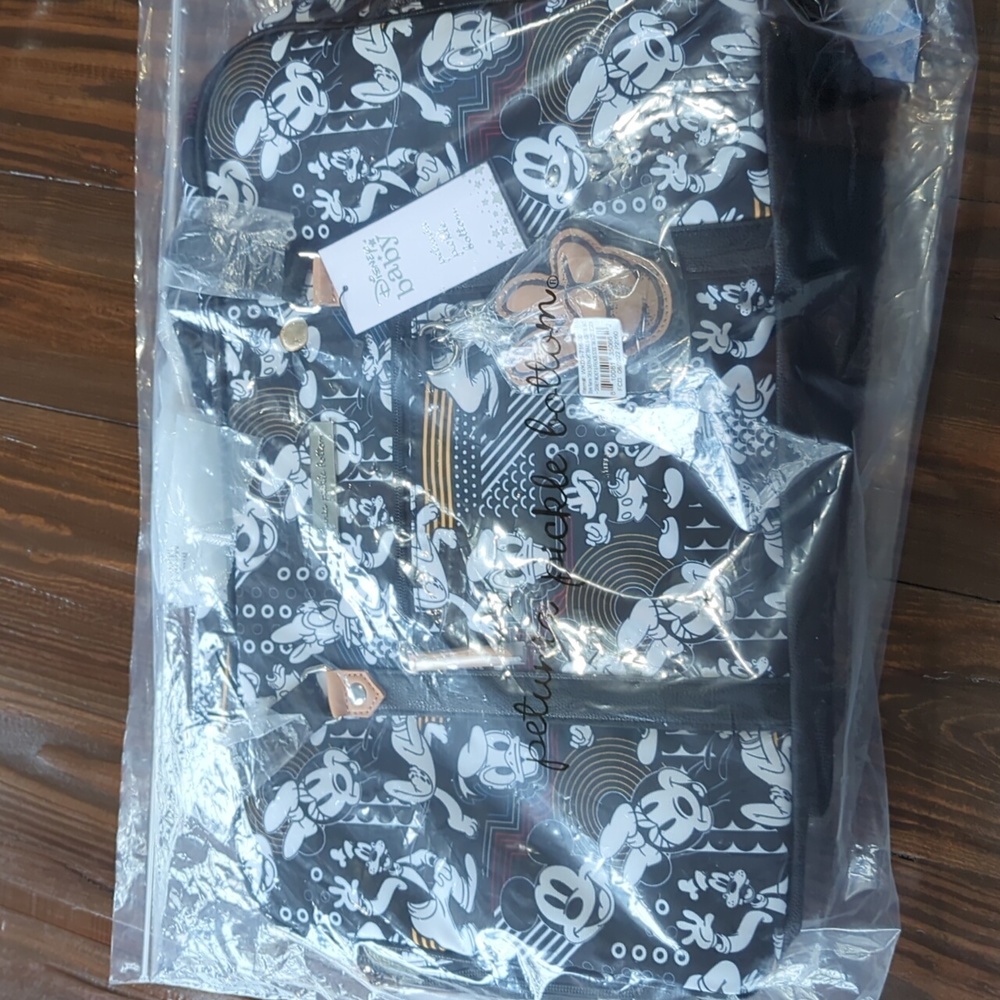 Petunia Pickle Bottom Mickey and Friends Overnight Bag